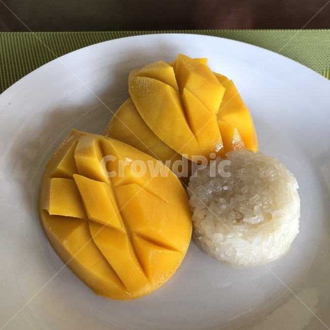 망고,코코넛밥,밥,mango,세부,필리핀,음식,식재료,요리,food,cook,meal,dishes,food reserves,과일,열매,fruit