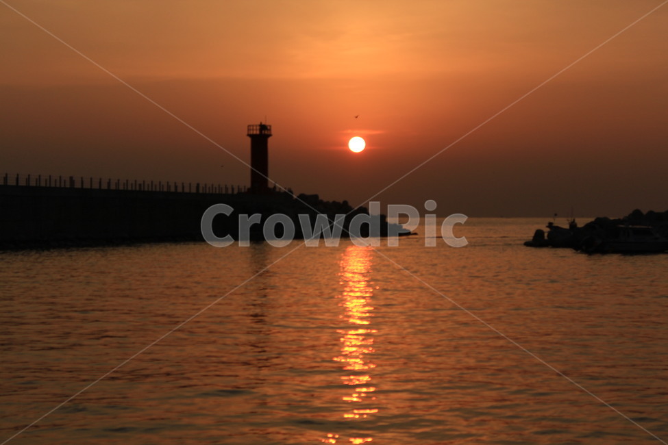 바다,등대,일출,새해,풍경,landscape,sea,sunrise,scenery,등대,lighthouse,실루엣,그림자,silhouette,shadow