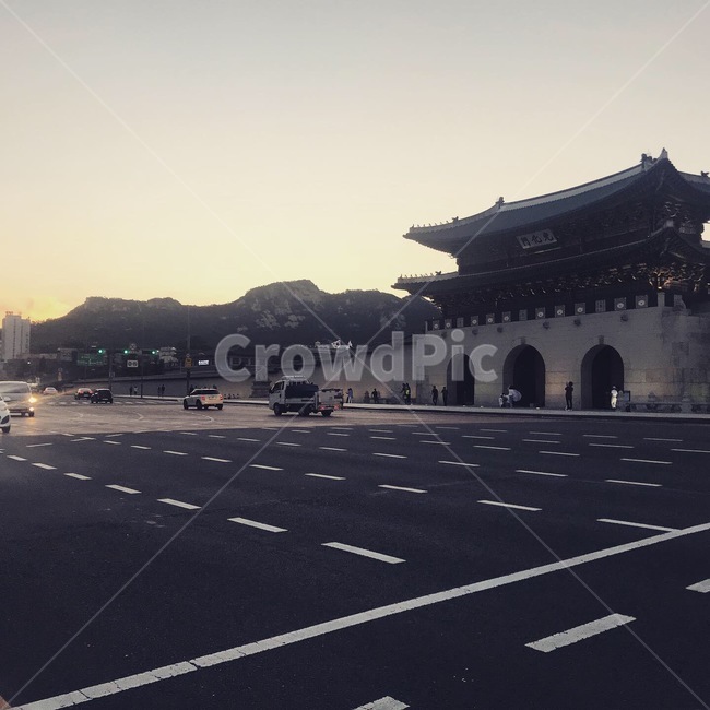 광화문,경복궁정문,경복궁,종로,광화문삼거리