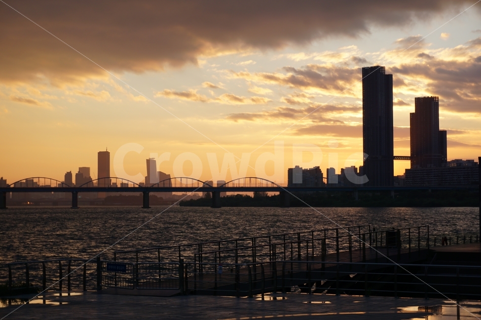 한강노을,노을한강,한강,노을,주황색하늘,도시,풍경,city,landscape