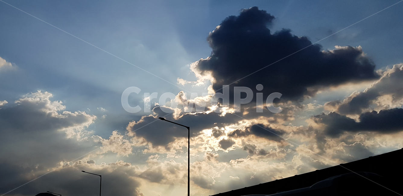구름,하늘,sky,석양,햇살