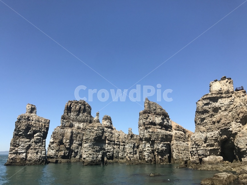 자연,암석,바다,명소,백령도,두무진,기암괴석,nature,landscape,자연,풍경,nature,landscape,outdoors,옥외,water,물