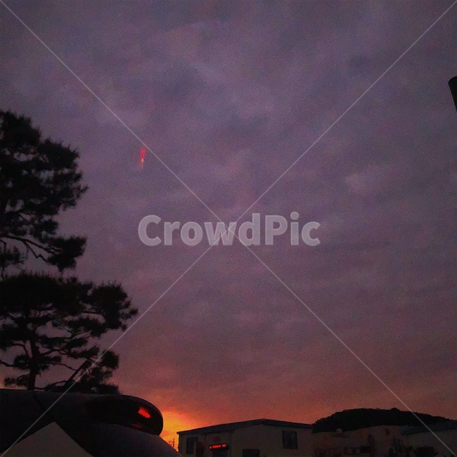 하늘,구름,노을,나무,sky