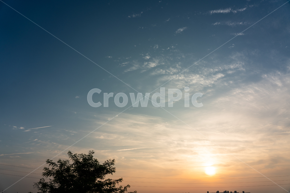 sky,sunset,하늘,구름,석양,일몰