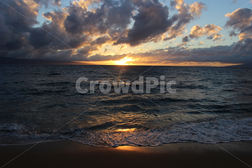 하와이,석양,하와이석양,하와이바다,하와이해변,hawaii,hawaiibeach,hawaiisea,sunset,eveningsun,sun,nature,island,beach,sea,자연,풍경,nature,landscape,outdoors,옥외,sunlight,햇빛