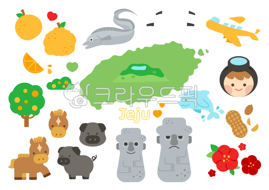 제주일러스트,제주감귤,한라봉,갈치,감귤,흑돼지,돌하르방,제주도,제주도일러스트,jeju,땅콩,우도땅콩,제주말,말,조랑말,돼지,동백꽃,제주동백,돌고래,제주감성,귀여운일러스트