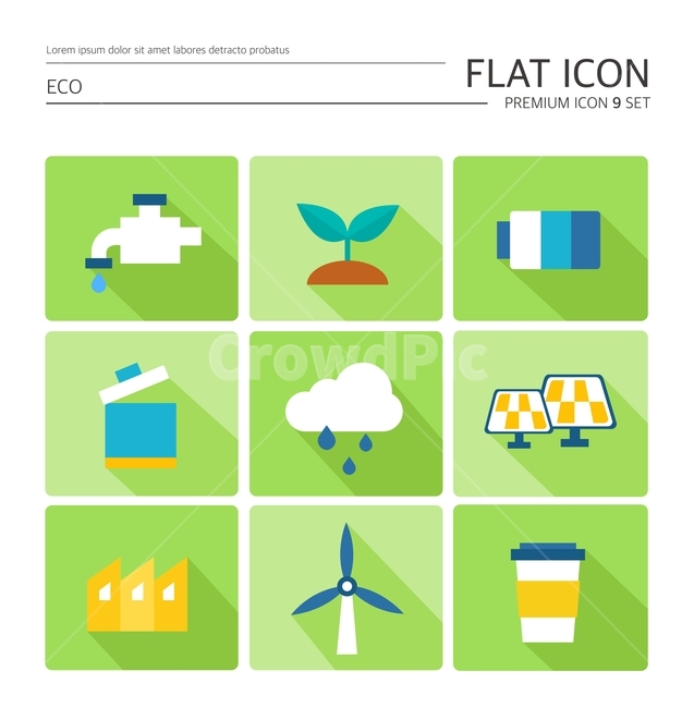 수도꼭지,새싹,배터리,건전지,쓰레기통,휴지통,구름,비,태양열,공장,풍력발전기,바람,커피,플랫아이콘,심플아이콘,픽토그램,인포그래픽,아이콘,에너지산업,energy industry,그래픽,일러스트레이션,graphic,illustration,아이콘,icon,label,상표
