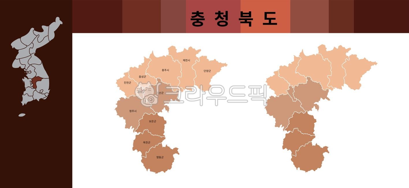 Goesangun,Danyanggun,Cheongju city,Chungcheong illustrations,Chungju city,Chungcheong painting,Chungcheongbukdo map,map,Jecheon city,Chungcheongbukdo region name,shore,Chungcheong bukdo,distinguished,brown,Jeungpyeonggun,Yeongdonggun,map of korea,Boeungun