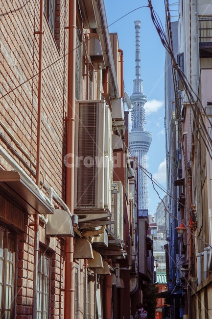 일본,풍경,정감있는,도시,도쿄,스카이트리,골목길,골목길,alley,building,건물,town,city,시티,metropolis,중심지,urban,어반