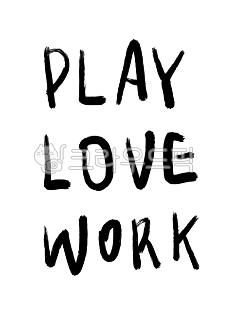 캘리그라피,영문,영단어,영어,영어단어,단어,play,love,work,플레이,러브,워크,낙서,글씨