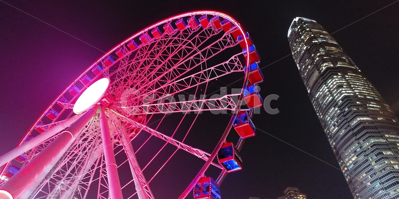 관람차,대관람차,홍콩,홍콩야경,홍콩관람차,야경,밤,풍경,nightscape,night,landscape