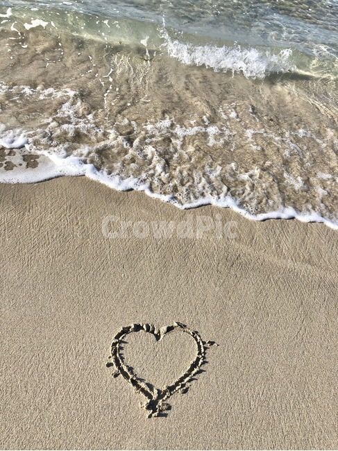 nature,자연,water,sand,ocean,바다,모래,shoreline,해안선,하트,heart