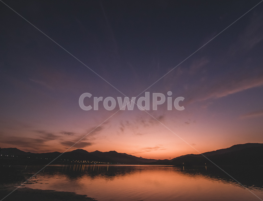일출,강,호수,구름,하늘,감성,풍경,자연,자연,풍경,nature,landscape