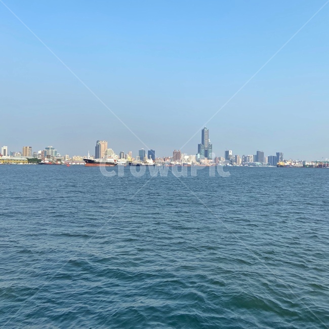 대만,바다,고요함,페리,thailand,가오슝,kaohsiung,힐링,ferry,건물,고층건물