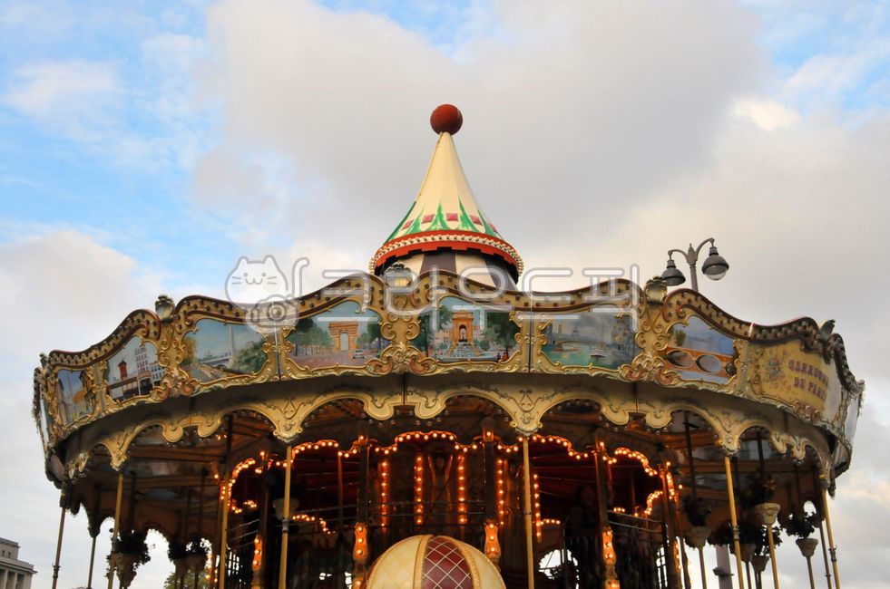 파리,파리스트리트,paristreet,pari,파리회전목마,에펠탑,가을,하늘,파리거리,amusementpark,놀이공원