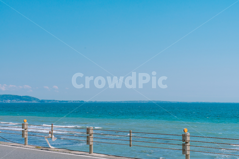 바다,일본,파도,해안도로,하늘,자연,맑음,japan,sea,blue,sky,자연,풍경,nature,landscape,색깔,색상,색채,색감,color sense,color sensitivity,feeling of color,water,물