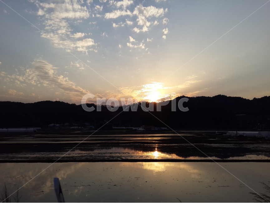 신정호수,저수지,저녁노을,노을,풍경,맑음,해,자연,풍경,nature,landscape,한국자연풍경,한국자연경관,korea nature landscape,flare,플레어,light,빛,sunlight,햇빛,outdoors,옥외,land,땅