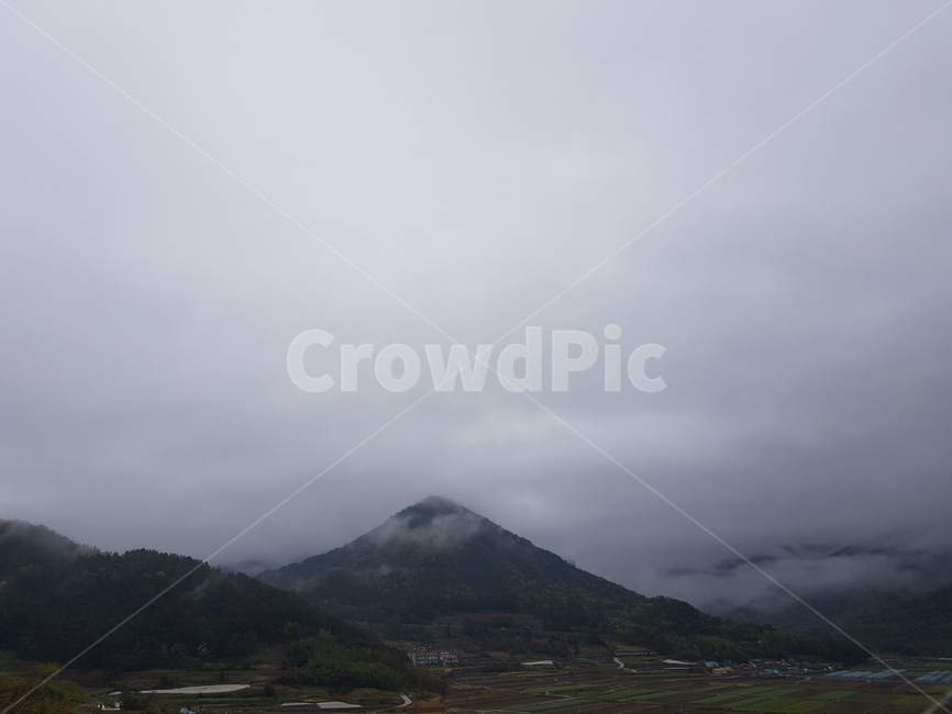 안개낀,안개,산,시골,시골풍경,자연,풍경,nature,landscape,outdoors,옥외,mountain range,산맥,mountain