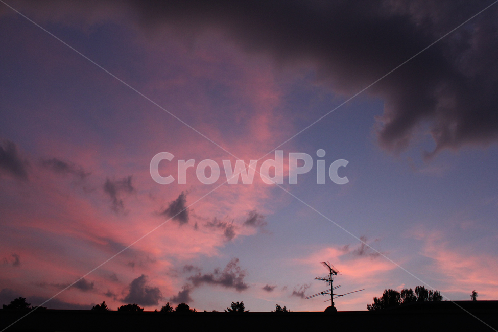 노을,저녁,구름,sunset,저녁노을,실루엣,독일,석양,evening,silhouette,europe,germany,자연,풍경,nature,landscape