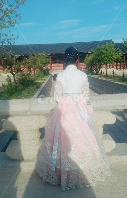 경복궁,뒷모습,한복,감성,그림자