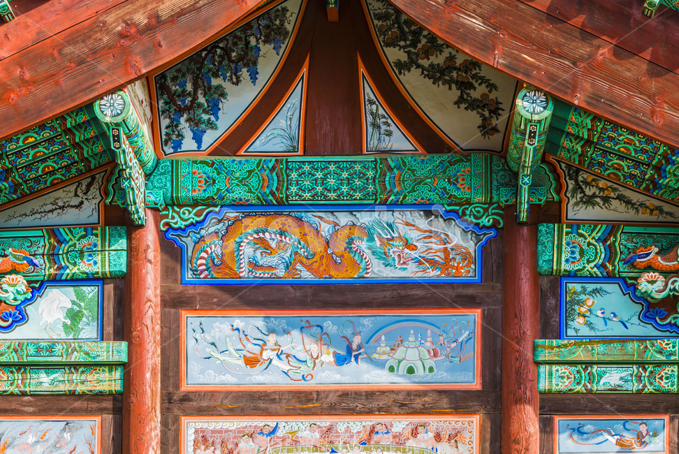 단청,사찰,불교,불교미술,무늬,문화유산,문화재,법주사,한국전통,한국문화,korean traditional,korean culture