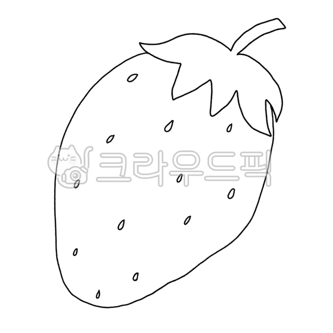 Strawberry illustration,strawberry drawing,strawberry hand drawing,strawberry line,fruit,fruit,nook,png,strawberryillust,graphic,strawberry short drawing,early childhood art,elementary school art,art,art design,hand drawing,fruit coloring,