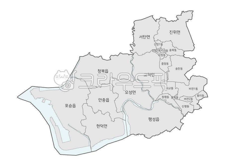 평택시지도,평택시행정지도,평택시,평택,한국지도,행정지도,한국,지도,경기도,경기도지도