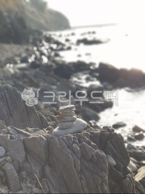 rock,stone tower,beach stones,sea stone tower