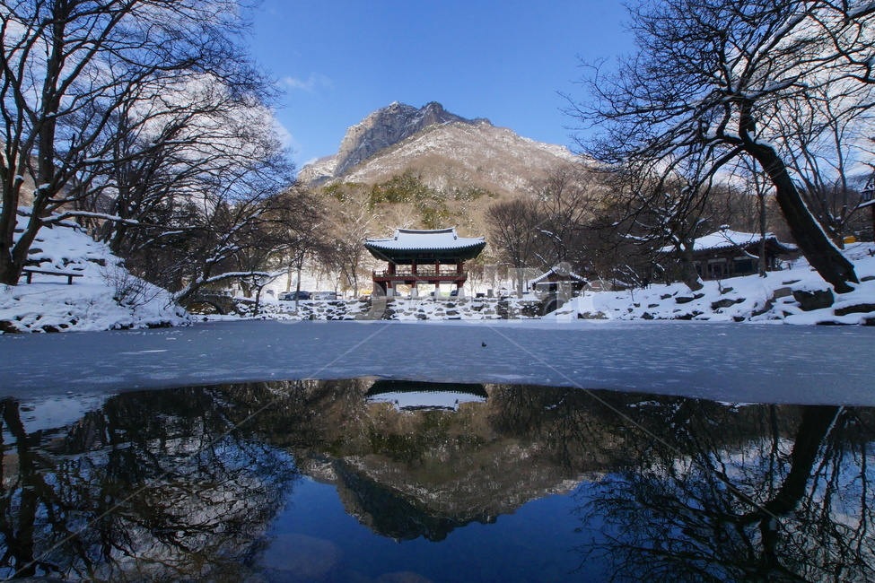 내장산,백양사,쌍계루,설경,국립공원,겨울,계절,winter,season,자연,풍경,nature,landscape,한국자연풍경,한국자연경관,korea nature landscape,outdoors,옥외