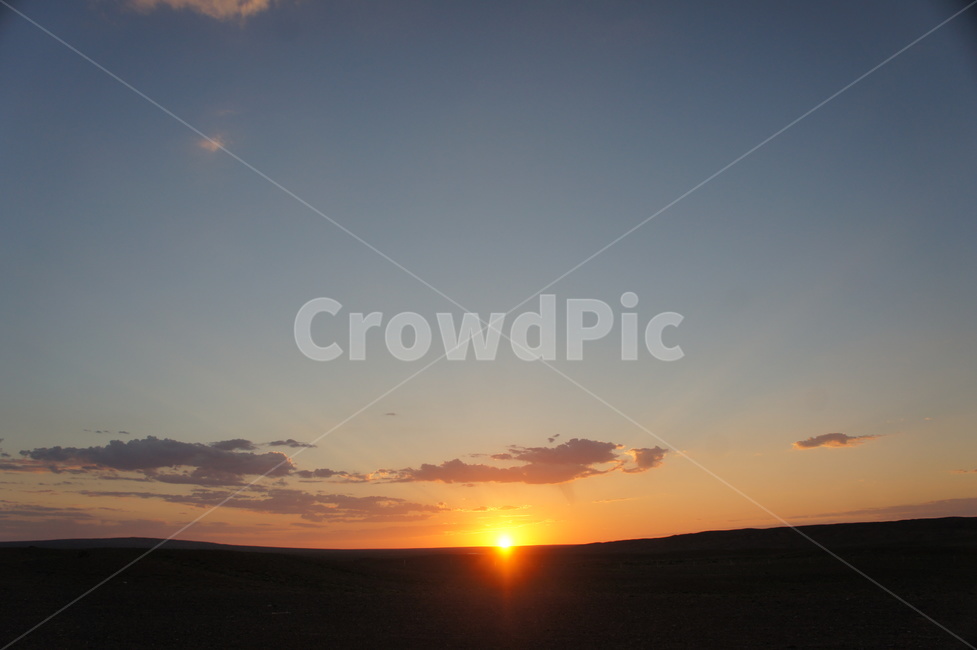 sunset,sun,석양,풍경,해,몽골,mongolia