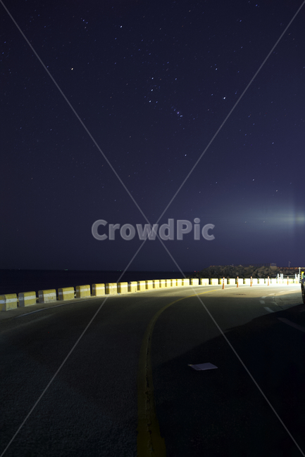 밤하늘,별,별자리,도로,가로등,풍경,star,조명,lighting