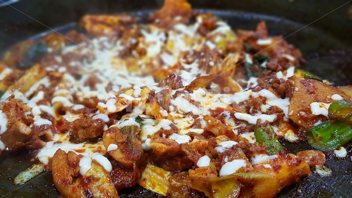 한식,요리,food,음식,닭갈비,치즈,철판,pizza,피자