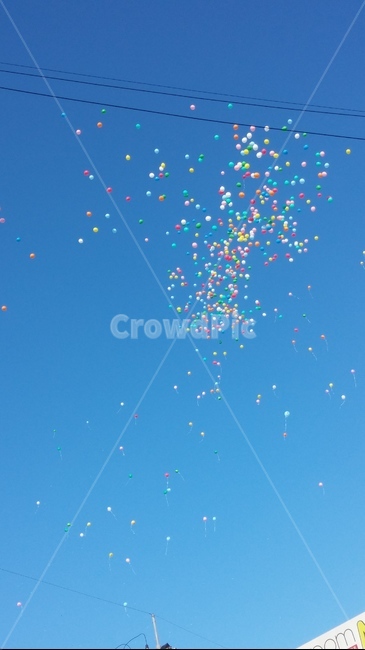 파란하늘,풍선,축제,다채로운,balloon,감성,feeling,colorful,sky,festival,colourful,밝은,활기찬