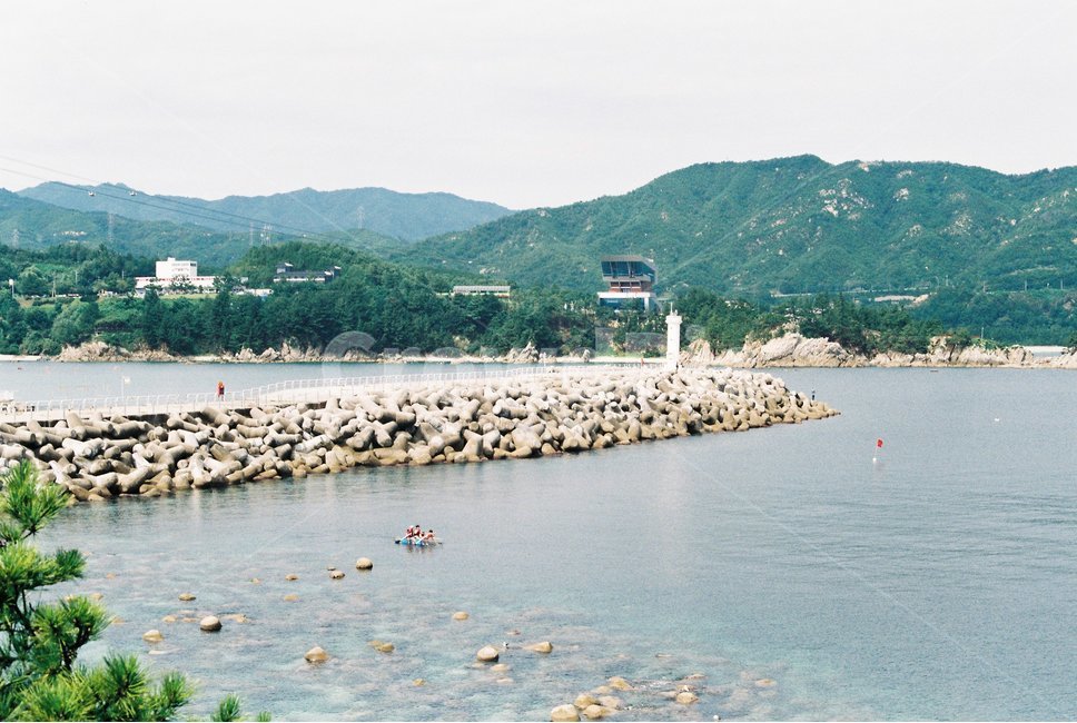 동해,바다,등대,방파제,여름바다