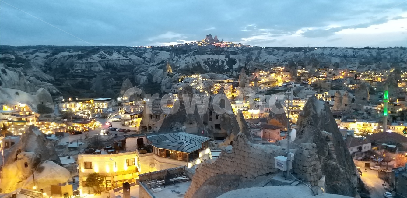 landscape,경치,scenery,풍경,이색야경,외계풍경,터키,카파도키아,야경,버섯마을,스머프마을,turkey,cappadocia
