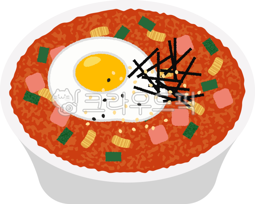 김치볶음밥,분식,요리,식사,음식,계란후라이,스팸김치볶음밥,볶음밥,덮밥,김치,한식,가정식,간편요리,간편식사,점심식사,밥