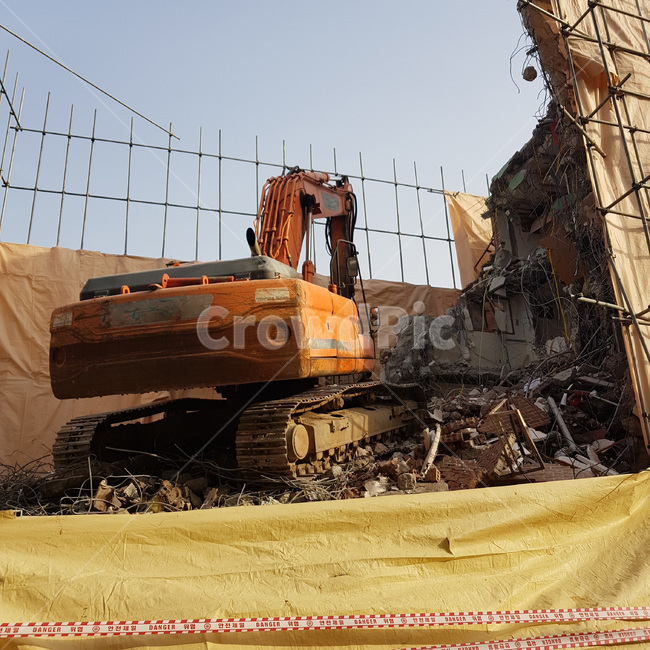 공사,포크레인,재건축,건물,붕괴,산업,industry,industrial,건설업,건축업,construction industry