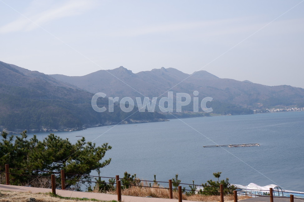 풍경,자연,바다,해안선,산