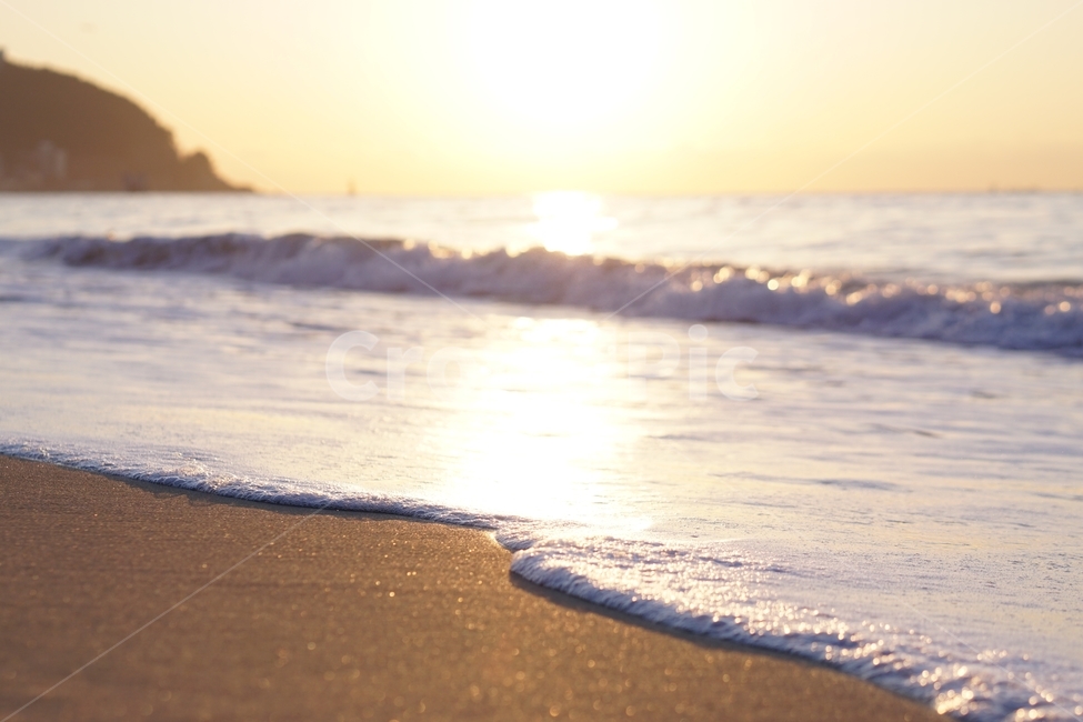 아침바다,잔잔한파도,해변,금빛,beach