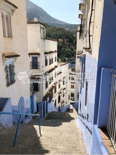 모로코,morroco,셰프샤우엔,chefchaouen,북아프리카,스머프마을
