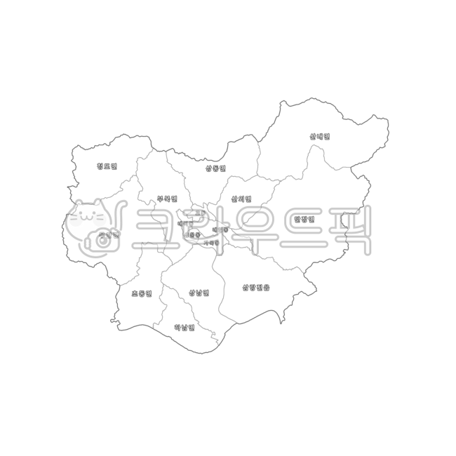 경상남도,경상도,경남,영남,밀양시,밀양,대한민국,우리나라,한국,행정구역,도,시,군,읍,면,동,지도,행정구역지도,백지도,흰색,map