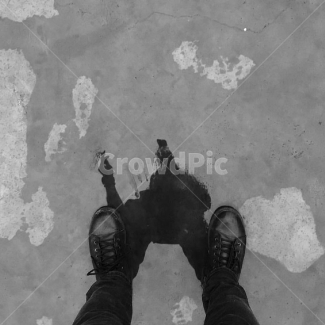 남자,다리,블랙앤그레이,블랙그레이,그림자