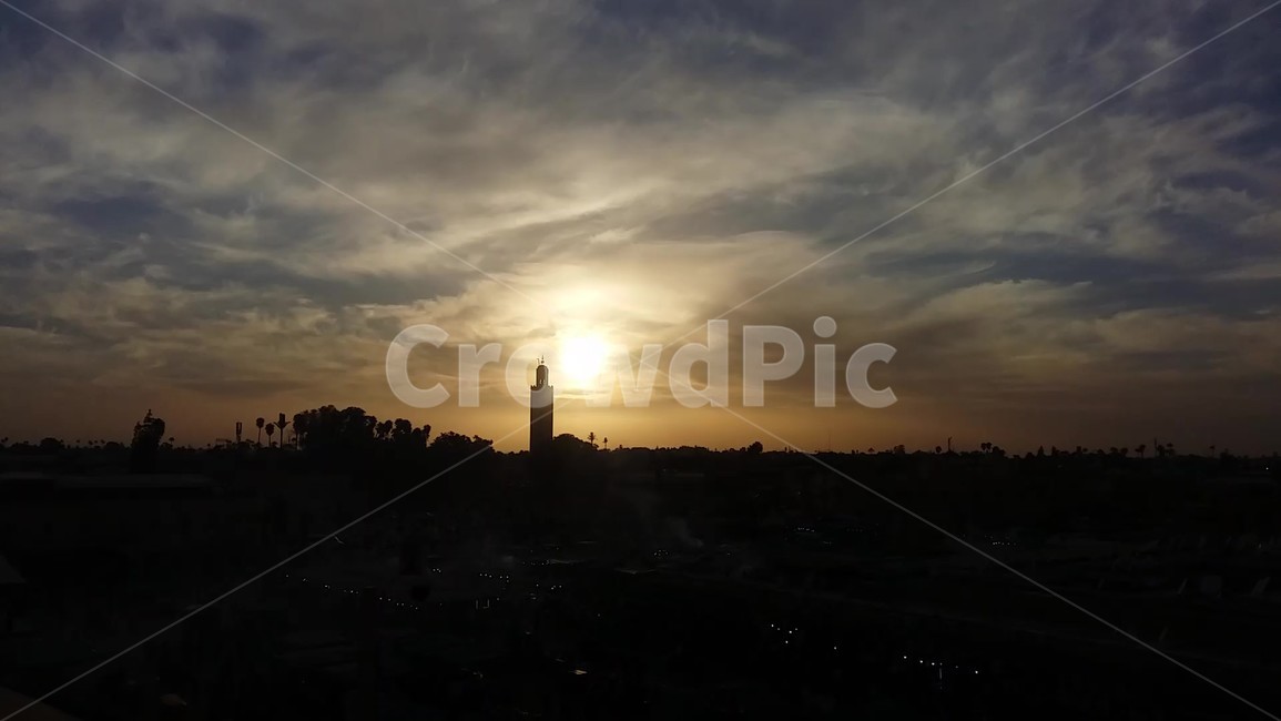 석양,sunset,모스크,모로코,아프리카,광장,자연,풍경,nature,landscape,light,빛,flare,플레어,outdoors,옥외