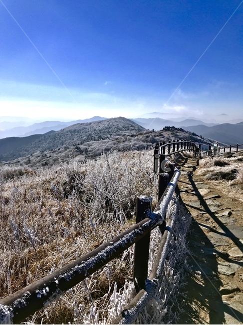 덕유산,정상,등산,하이킹,상고대,자연,아웃도어,겨울,계절,winter,season,자연,풍경,nature,landscape