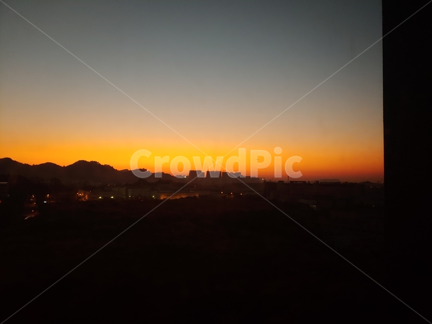 자연,붉은하늘,새벽,sky,redsky,nature,sunset