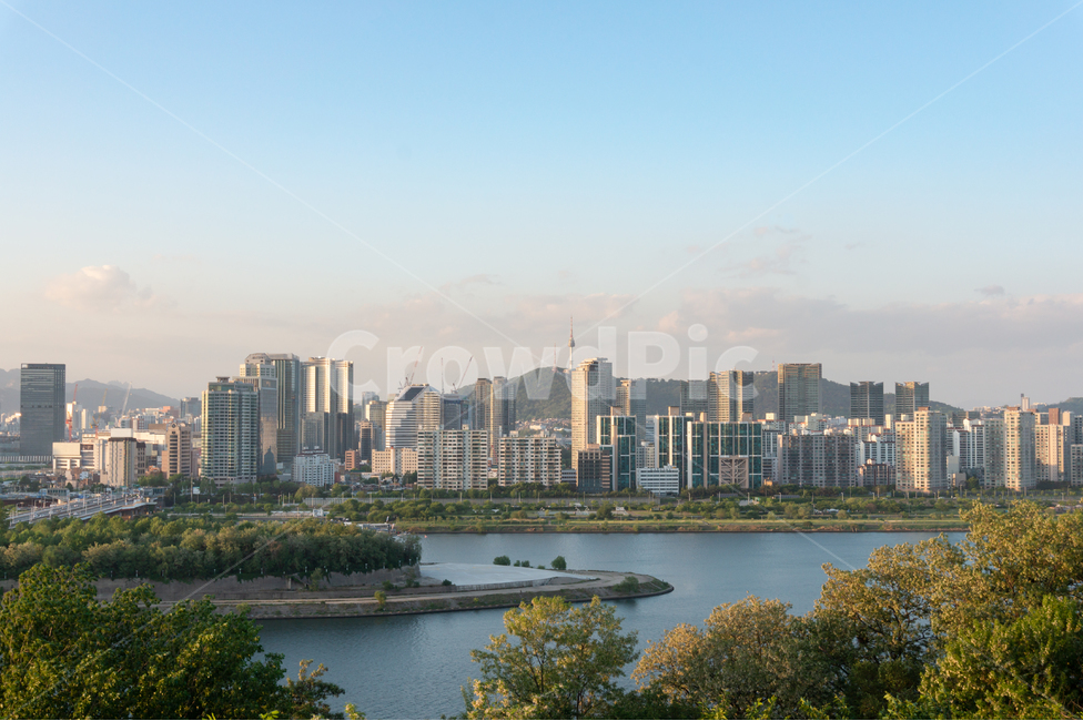 서울,한강,낮,건물,빌딩,남산타워,풍경,노을,도심,도시,풍경,city,landscape,한국도시풍경,한국도시경관,korea cityscape