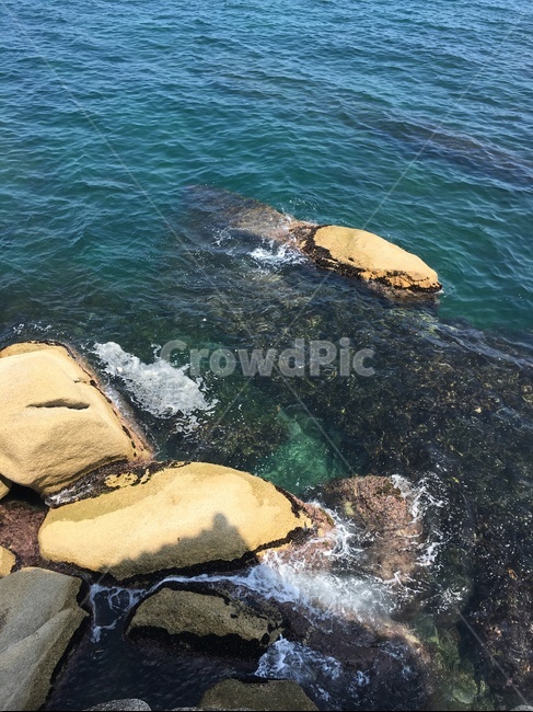 바다,바닷가,파도,여름바다,물결,자연,풍경,nature,landscape,rock,록