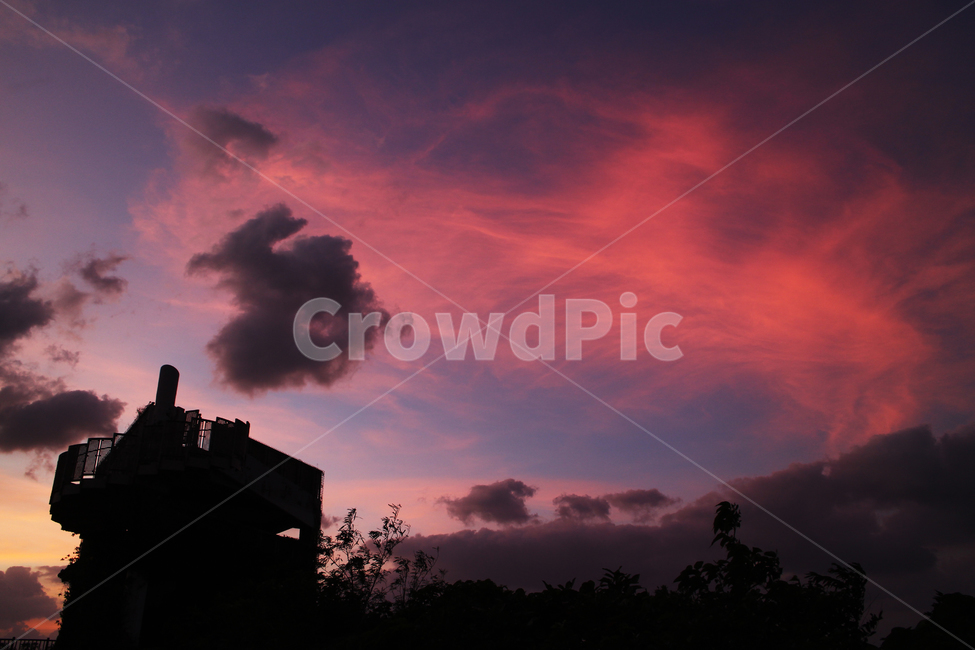 sunset,twilight,red,sky,violet,shadow,silhouette,실루엣,하늘,황혼,날씨,nature,몽환적인,자연,weather,이시가키