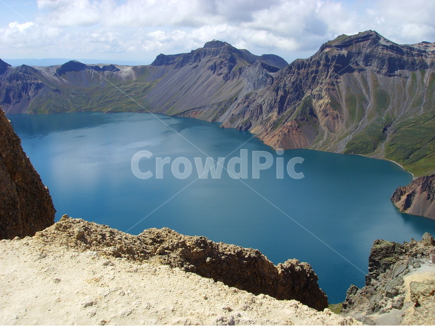 2008년백두산,천지,Baekdusan,장백산맥,높이2774m,백두,칼데라호,자연,풍경,nature,landscape,한국자연풍경,한국자연경관,korea nature landscape,mountain,산,outdoors,옥외,volcano,화산,crater,분화구