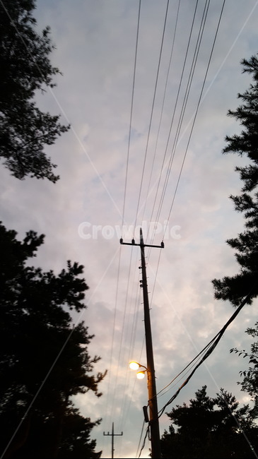 노을,가로등,나무,sunset,구름,하늘,풍경,힐링,cloud,sky,healing,빛,landscape